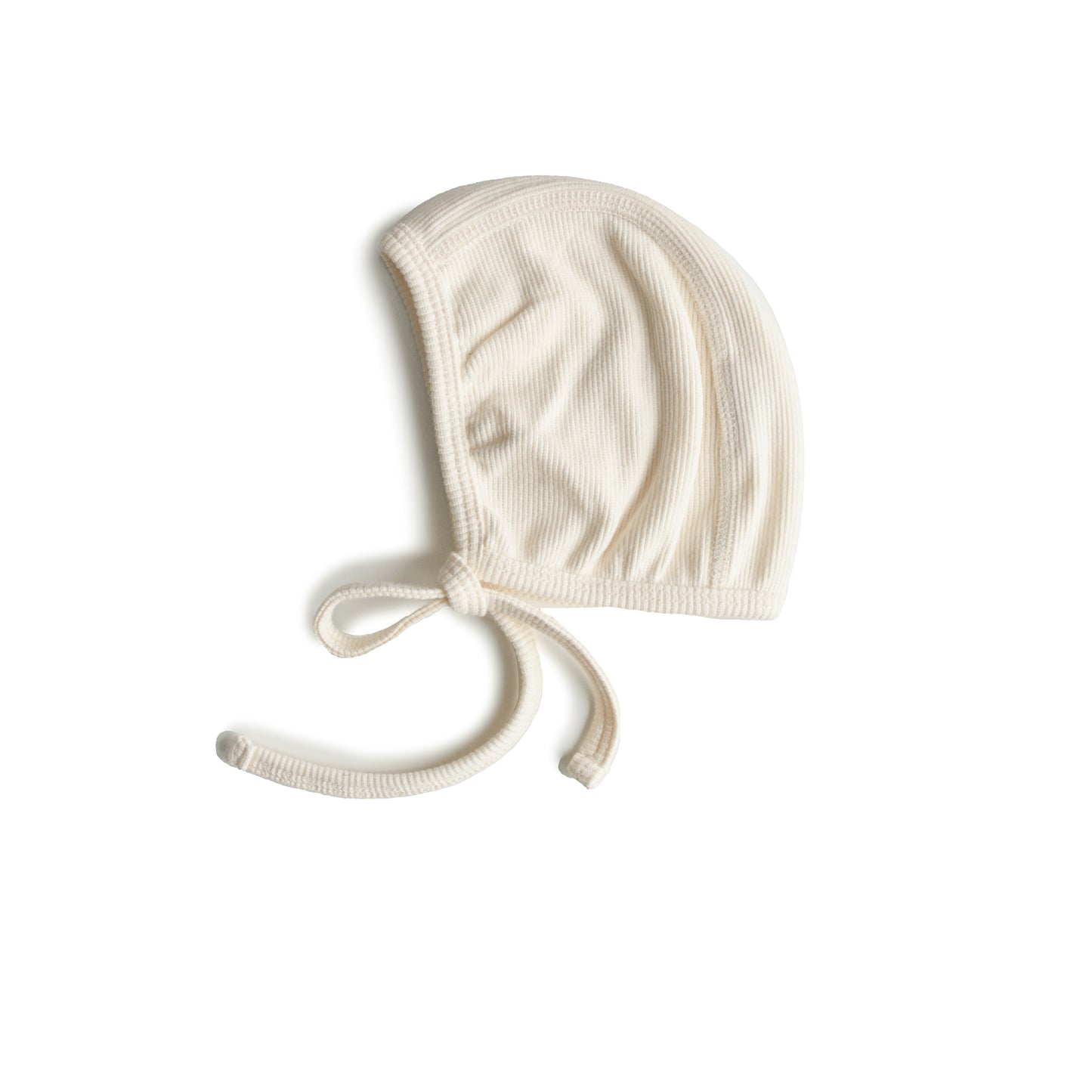 ribbed baby bonnet