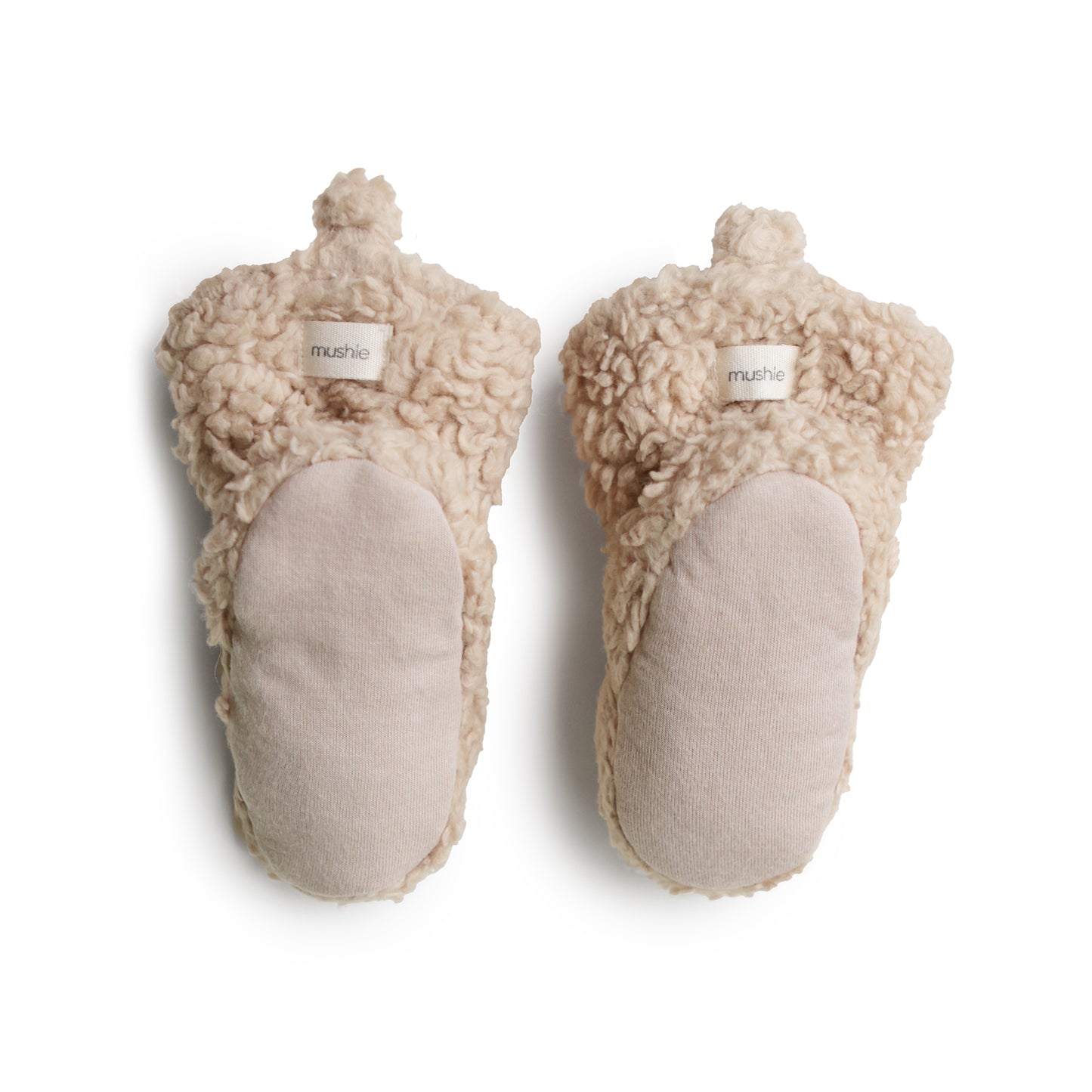 cozy baby booties