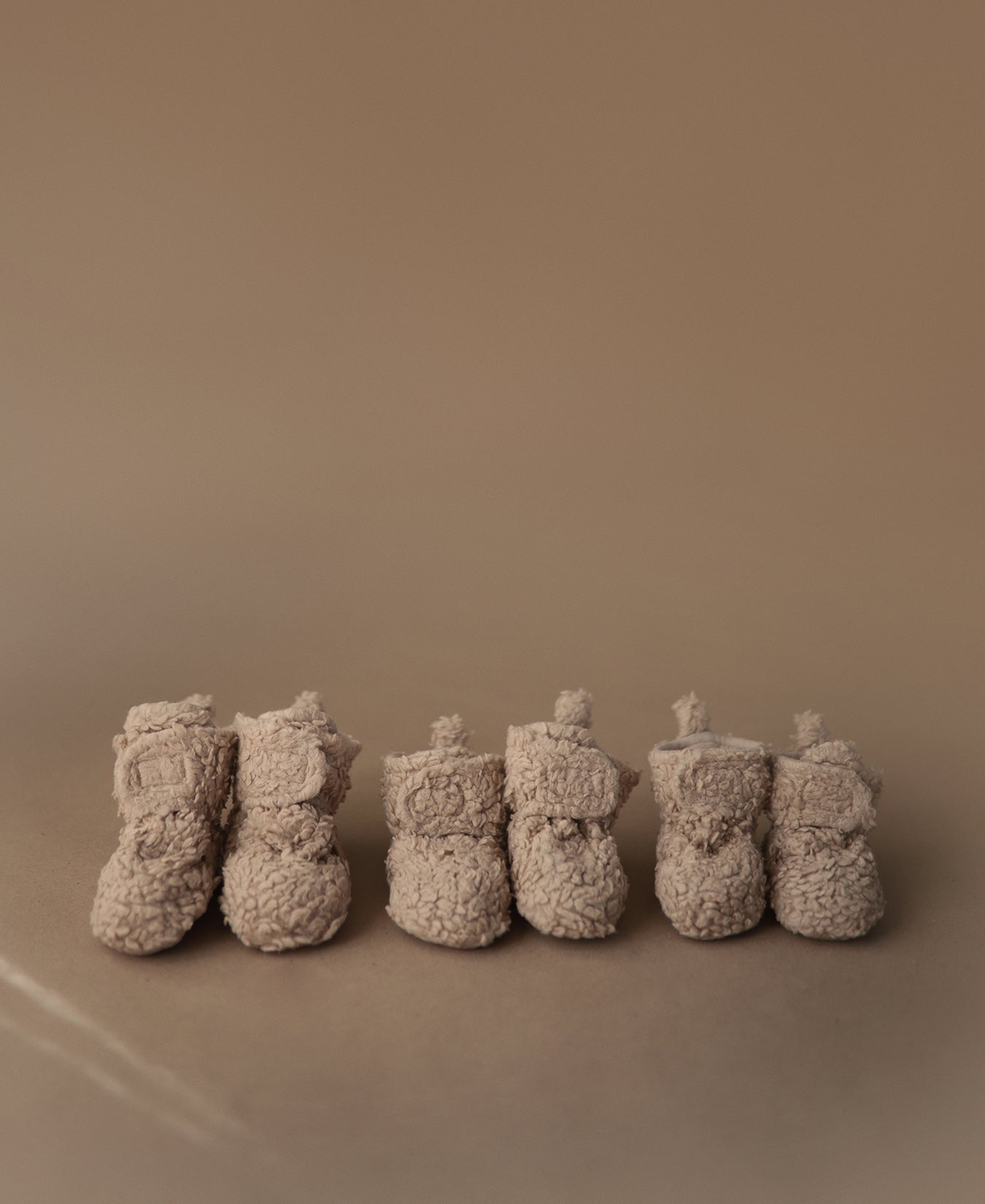 cozy baby booties