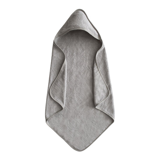 hooded towel (gray)