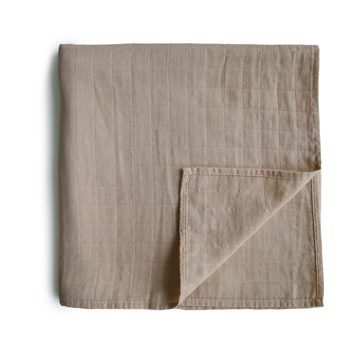 organic cotton muslin swaddle