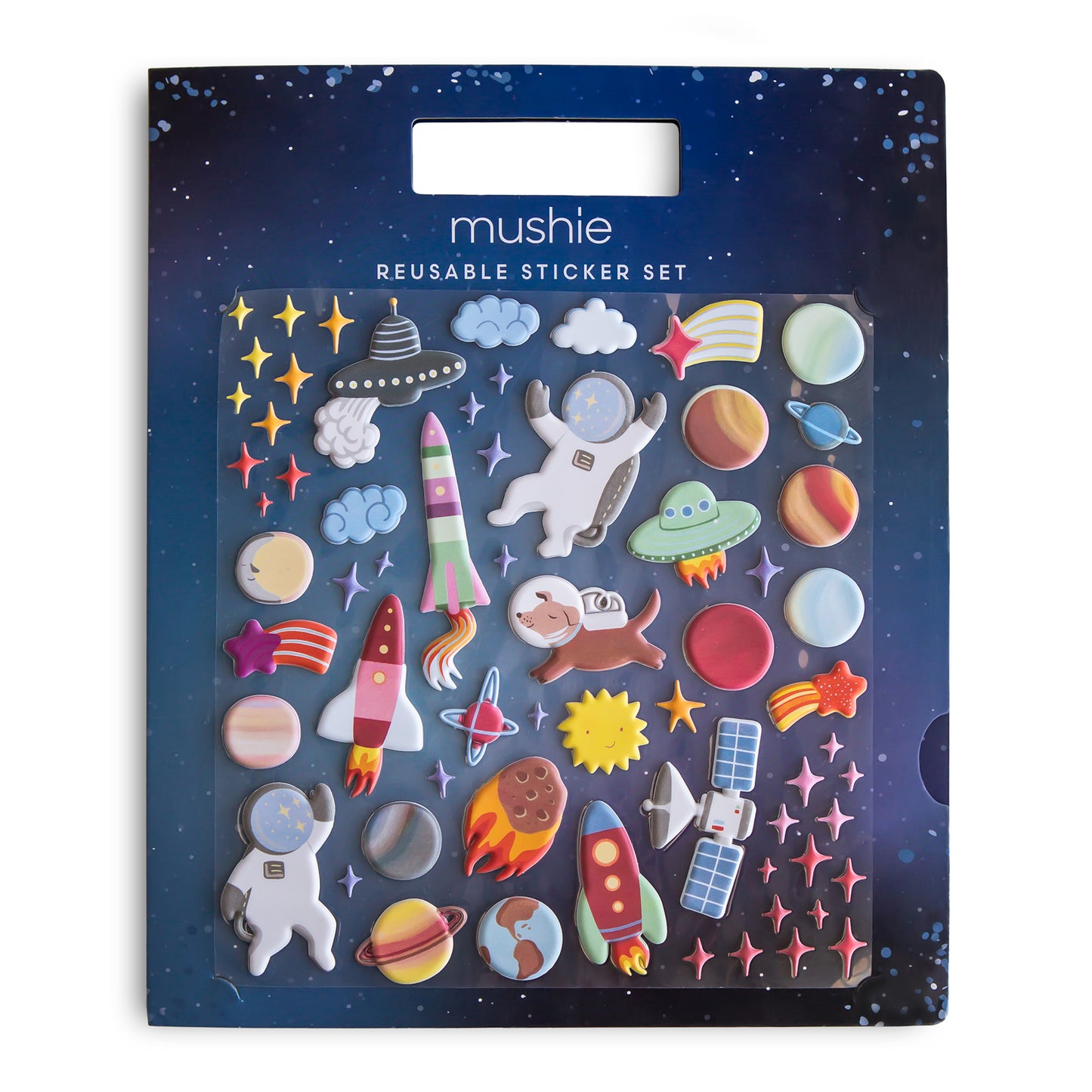 reusable sticker set (space)