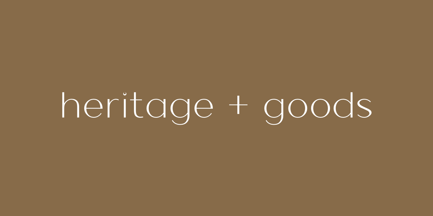 heritage and goods logo