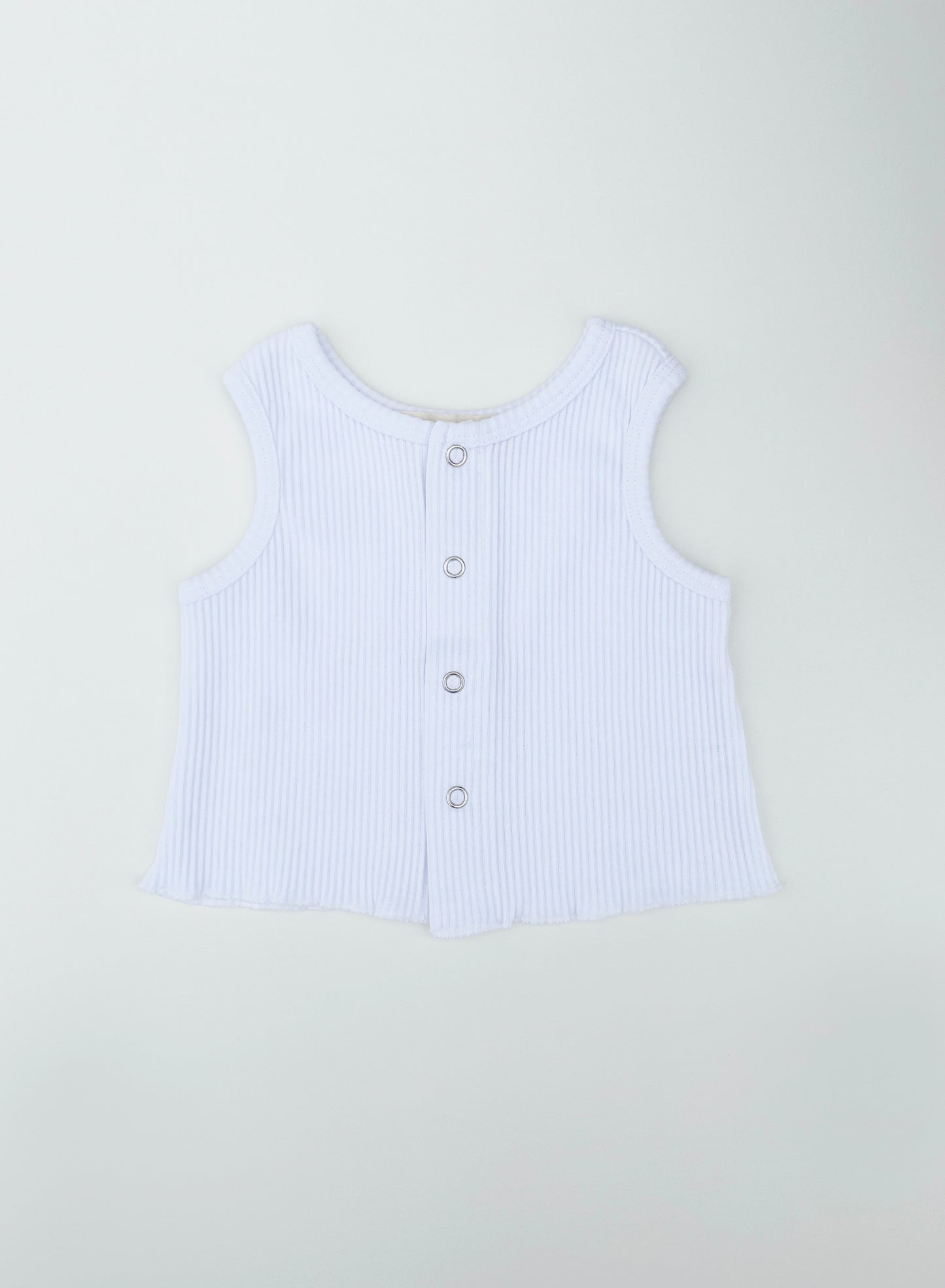 ribbed button tank