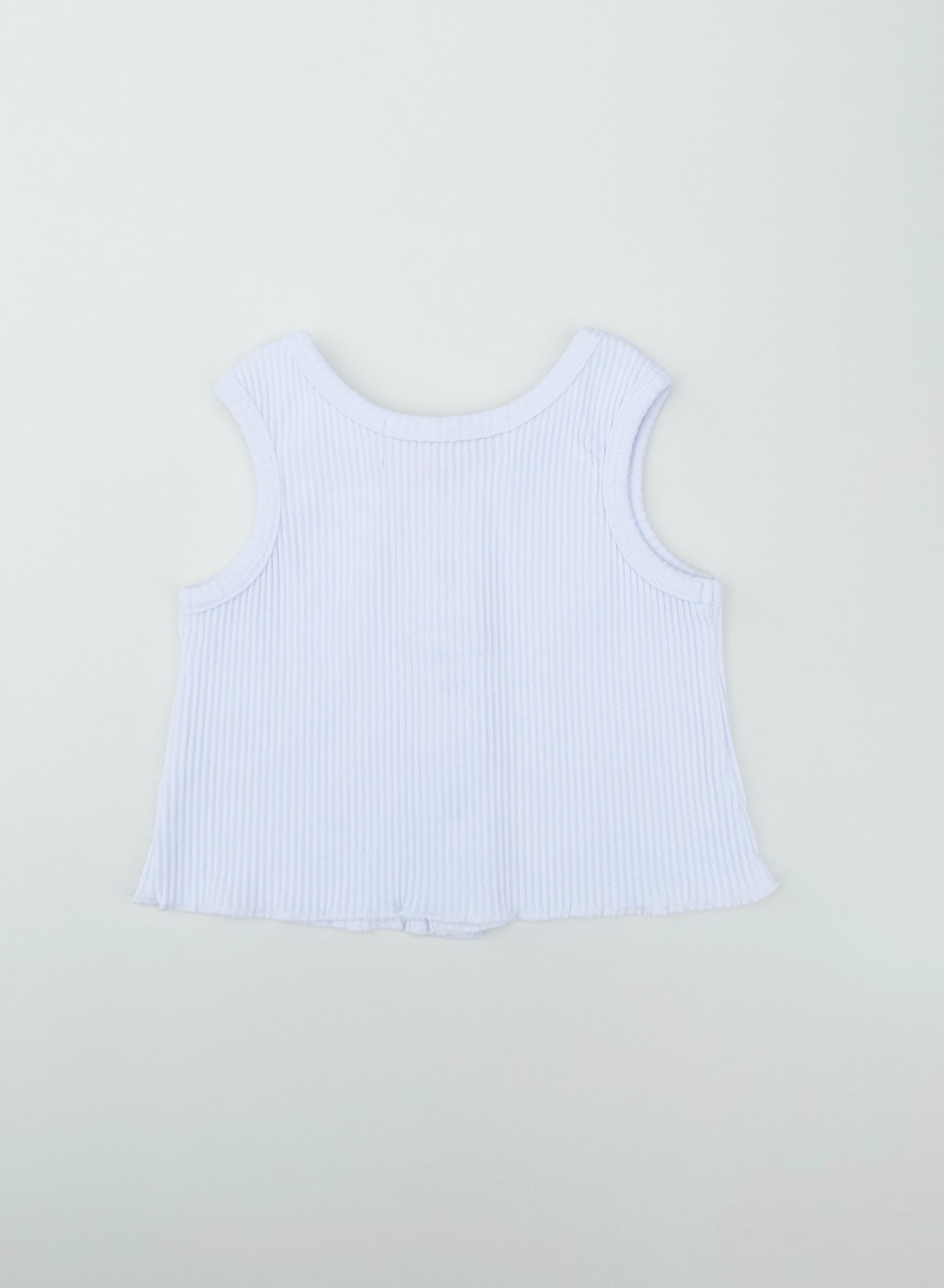 ribbed button tank