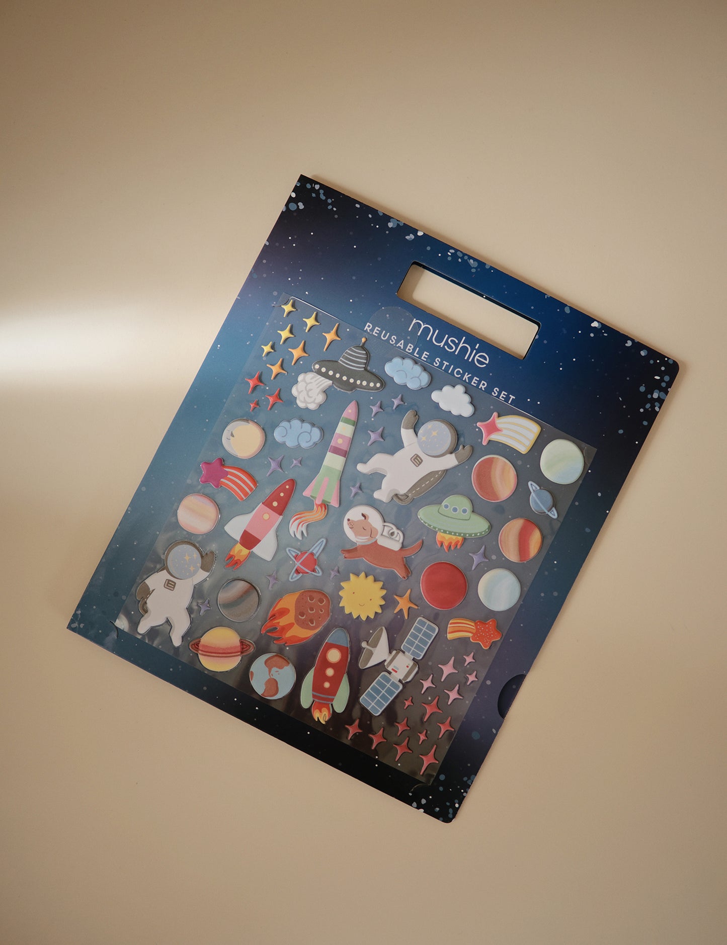 reusable sticker set (space)