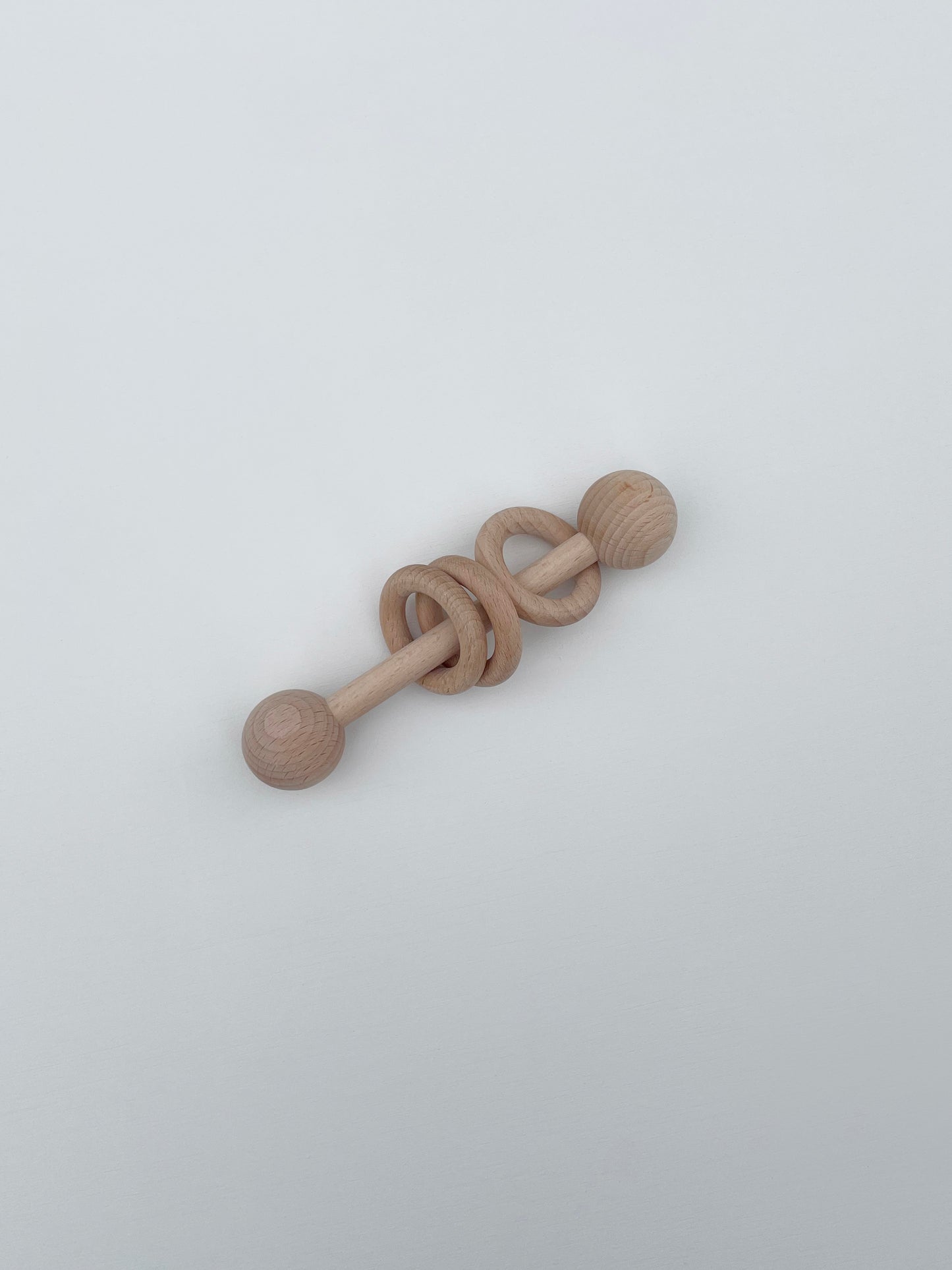 wooden rattle